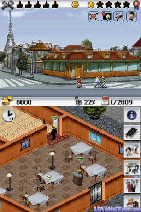 Restaurant Tycoon (Europe) (En,Fr,De,Es,It,Nl) screen shot game playing